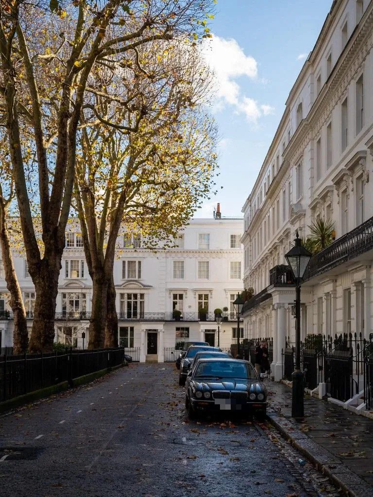 Garden square terrace in prime London